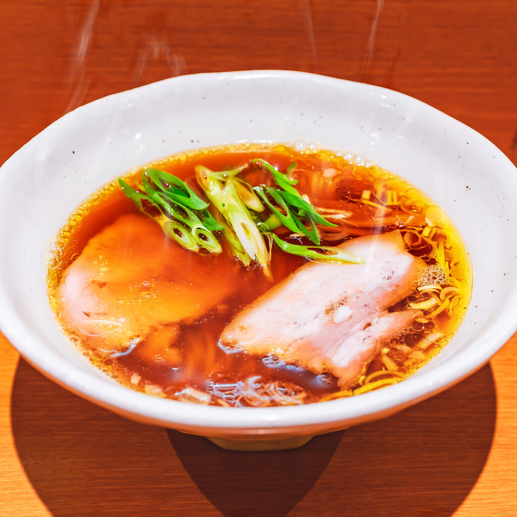 あっさり系の和風だしベース「京風ラーメン」