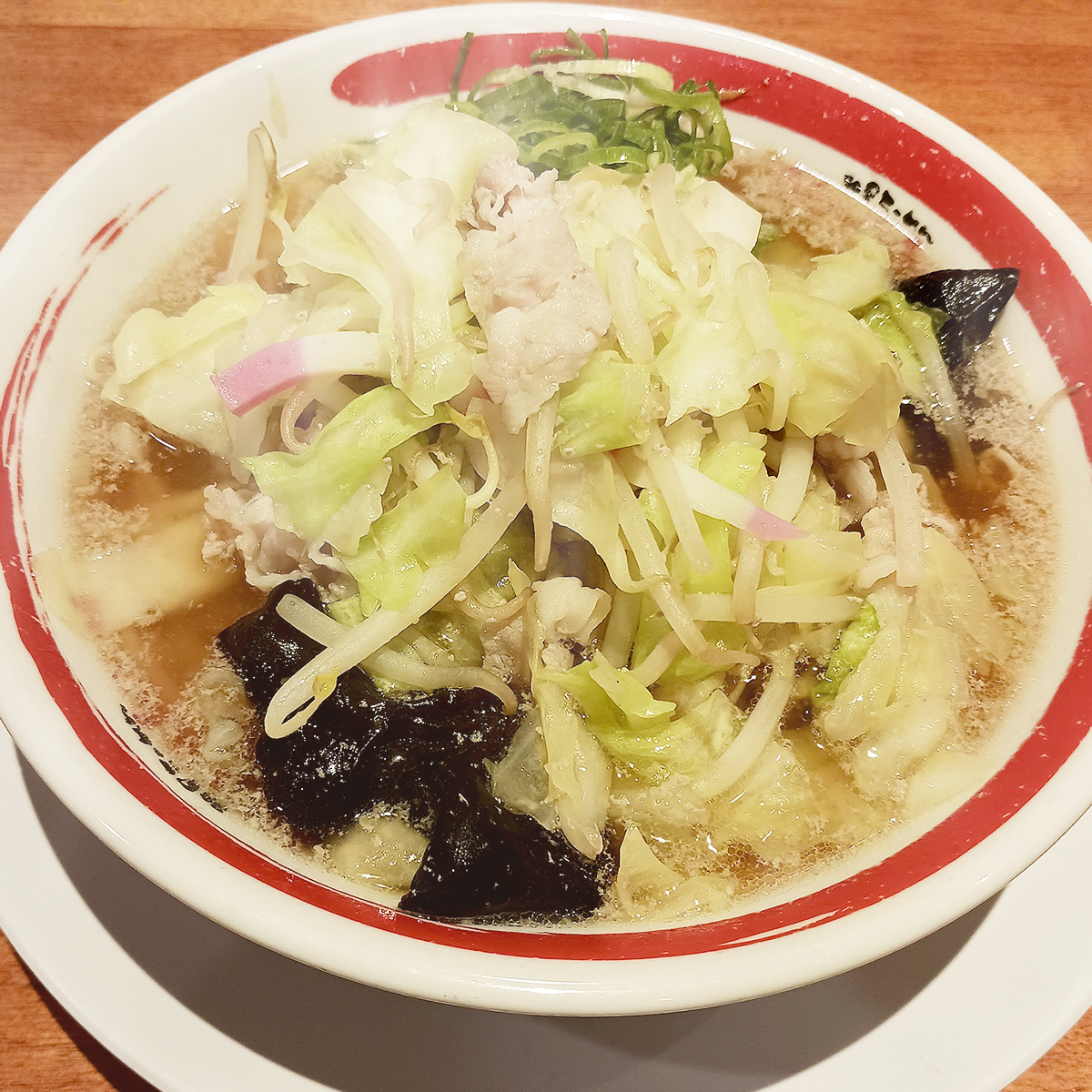 和風だしが決め手の「近江ちゃんぽん」