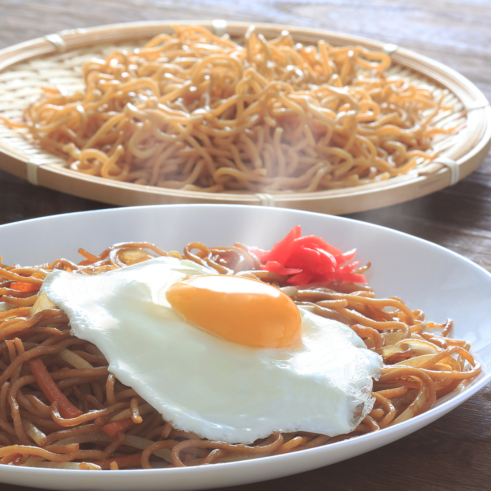 二度蒸し製法によって生まれる「石巻焼きそば」イメージ