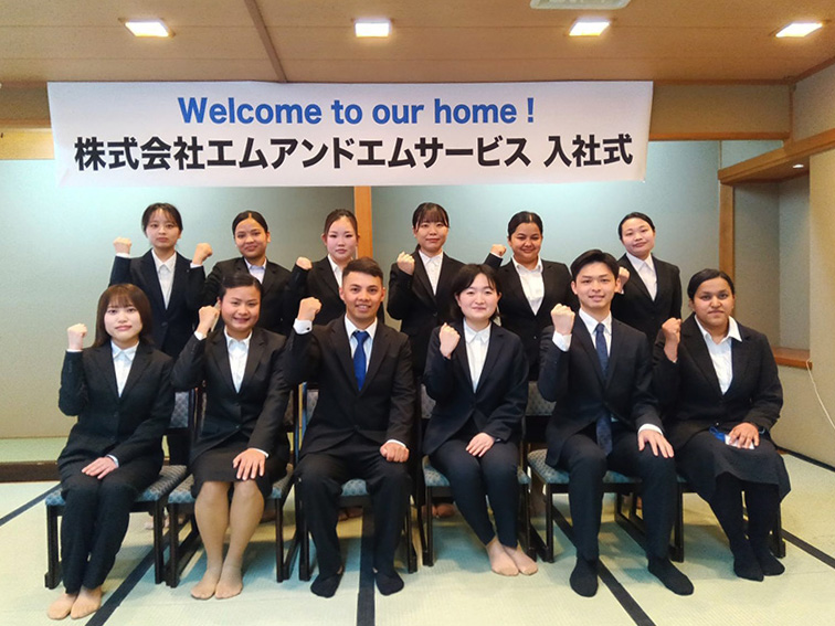 2026年度 入社式を開催　12名が新たに仲間入りしました