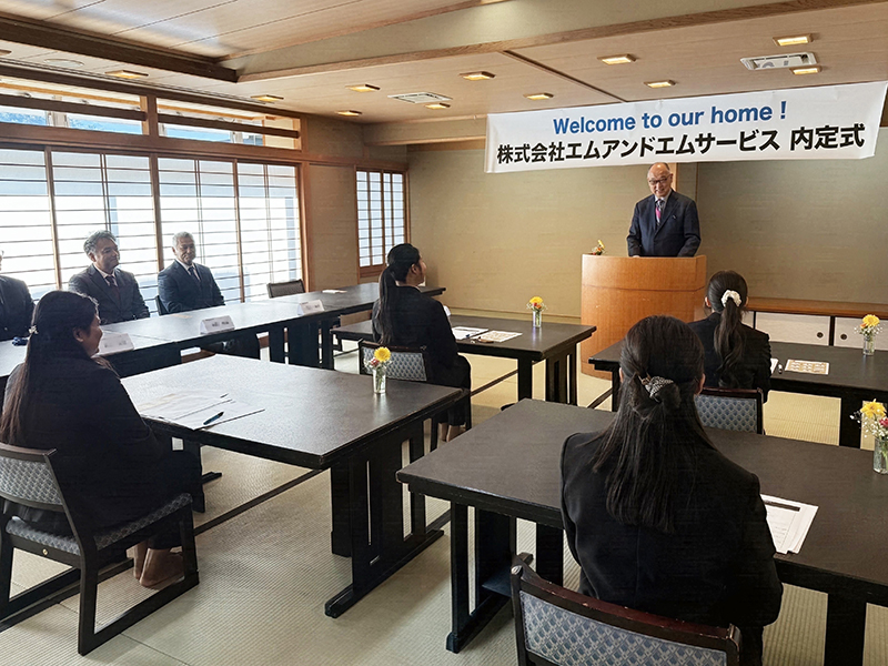 2027年度 新入社員内定式を行いました